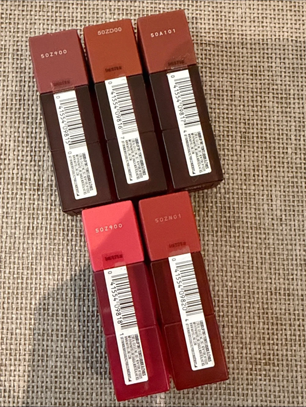Maybelline Super Stay Teddy Tint Lipstick bundle makeup